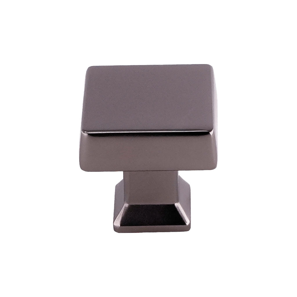 Pride Industrial K94723DP 1-1/4" Square Colorado Cabinet Knob Dark Pewter Finish Sparrow Supply