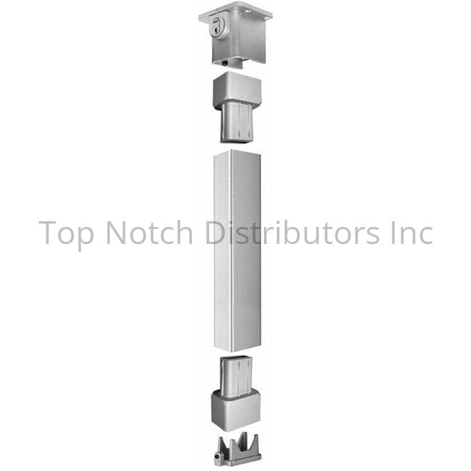 Best Precision KR822600 2" x 3" x 8' Key Removable Mullion Prime Coat Sparrow Supply