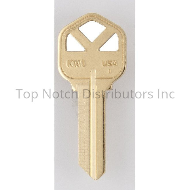 Ilco KW10BR250PK Taylor Pack of 250 Kwikset Titan KW10 Key Blank * ... Sparrow Supply