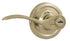 Weslock L0640UBU3SL23 Left Hand Bordeau Entry Lock with Adjustable Latch and Full Lip Strike Lifetime Brass Finish Sparrow Supply