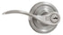 Weslock L0640UNUNSL23 Left Hand Bordeau Entry Lock with Adjustable Latch and Full Lip Strike Satin Nickel Finish Sparrow Supply