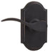 Weslock L7100H1H1SL20 Left Hand Carlow Premiere Passage Lock with Adjustable Latch and Full Lip Strike Oil Rubbed Bronze Finish Sparrow Supply