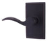Weslock L7300H1H1SL20 Left Hand Carlow Square Passage Lock with Adjustable Latch and Full Lip Strike Oil Rubbed Bronze Finish Sparrow Supply