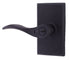 Weslock L7340H1H1SL23 Left Hand Carlow Square Entry Lock with Adjustable Latch and Full Lip Strike Oil Rubbed Bronze Finish Sparrow Supply