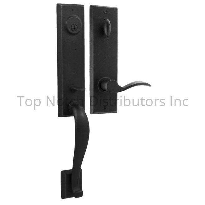 Weslock L7931-2H2SL2D Greystone Single Cylinder Handleset with Left... Sparrow Supply