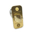 Emtek LC4-DLB2375R-US3 Key in Lever or Knob 2-3/8" Backset 1/4" Radius Corner Deadlatch Polished Brass Lifetime Finish Sparrow Supply