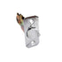 Emtek LC4-DLB275R-US26 Key in Lever or Knob 2-3/4" Backset 1/4" Radius Corner Deadlatch Polished Chrome Finish Sparrow Supply