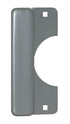 Don-Jo LELP208SL 3-1/2" x 8" Latch Protector with Lever Cutout for Electric Strikes Silver Coated Finish Sparrow Supply