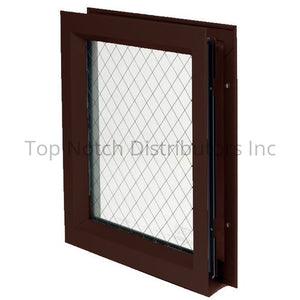 National Guard LFRA100DKBWGGT11812X12 12" x 12" Low Profile Self At... Sparrow Supply
