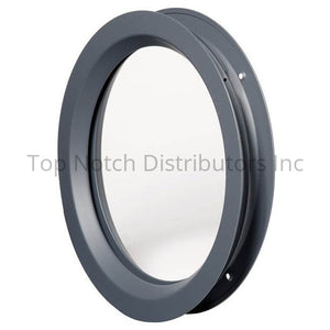 National Guard LFRA100RD18 18" Self Attaching Round Glass Vision Li... Sparrow Supply