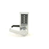 Kaba Simplex LL101126D Left Hand Mechanical Pushbutton Lever Lock Combination Only; 2-3/4" Backset Satin Chrome Finish Sparrow Supply