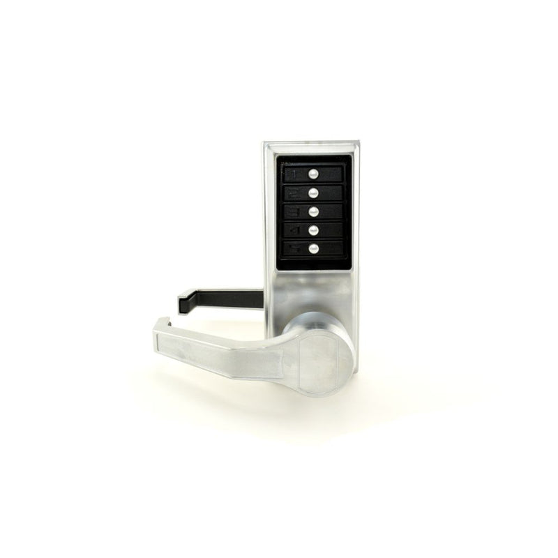 Simplex LL Mechanical Pushbutton Locksets - Satin Chrome Sparrow Supply
