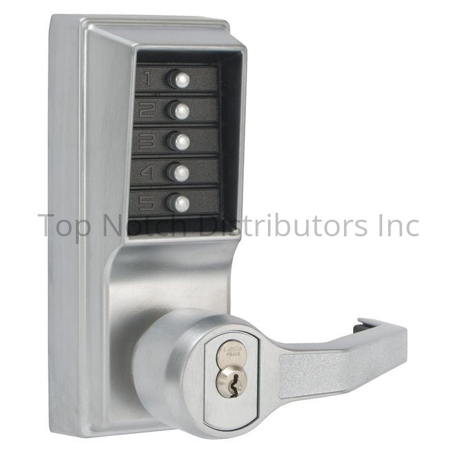 Dormakaba Simplex LL1041M26D Left Hand Mechanical Pushbutton Lever ... Sparrow Supply