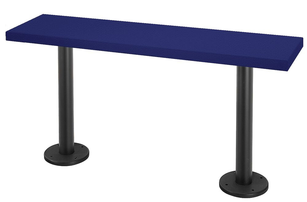 Bradley PED9536-203 Locker Bench 9.5in.W 36in.L18.5in.H Sparrow Supply