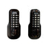 Lockey M210OILDC Mechanical Keyless Deadbolt with Double Combination Oil Rubbed Bronze Finish Sparrow Supply
