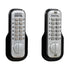 Lockey M210SCMGDC Mechanical Keyless Deadbolt with Double Combination Satin Chrome Marine Grade Finish Sparrow Supply