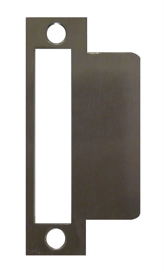 Don-Jo MEST102630 4-7/8" x 2" Mortise Type Extended Lip ANSI Strike Satin Stainless Steel Finish