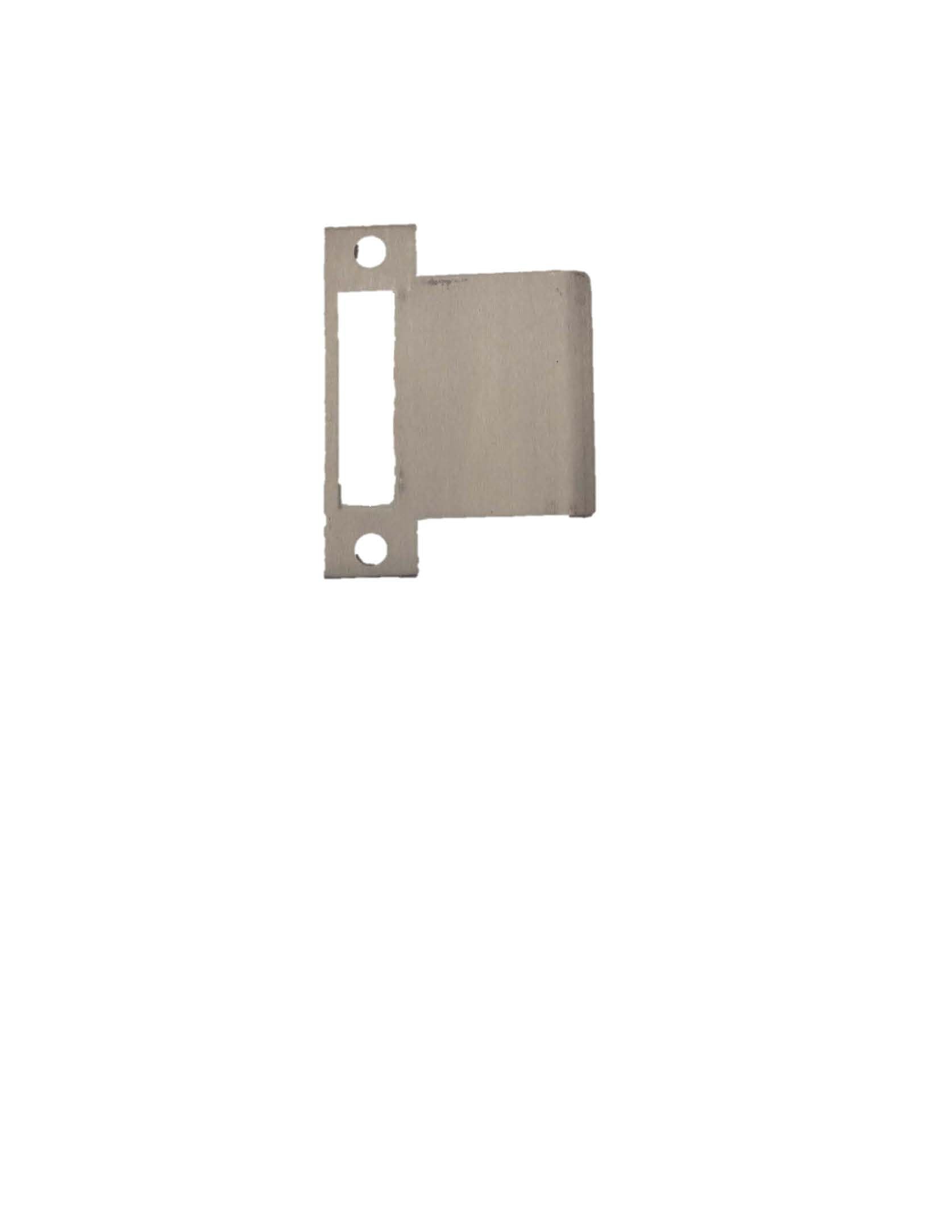 Don-Jo MEST158630 4-7/8" x 1-5/8" Mortise Type Extended Lip ANSI Strike Satin Stainless Steel Finish