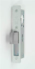 Adams Rite MS1850S310628 MS Deadlock Flat Faceplate 1-1/8" Straight Bolt Clear Anodized Aluminum Finish Sparrow Supply