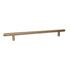 Pride Industrial P112RG 12" Bar Cabinet Pull with 9" Center to Center Rose Gold Finish Sparrow Supply