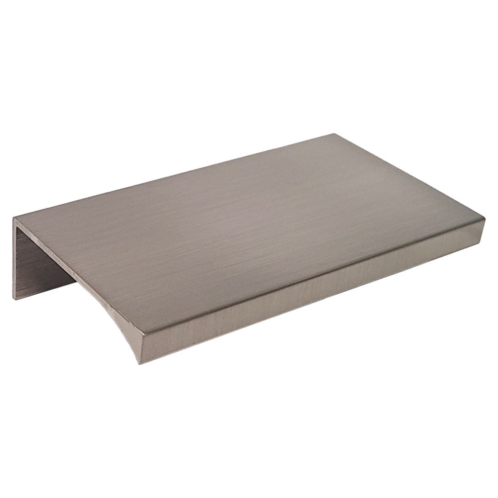 Pride Industrial P1803SN 3" Aluminum Tab Cabinet Pull with 1-4/5" Center to Center Satin Nickel Finish Sparrow Supply