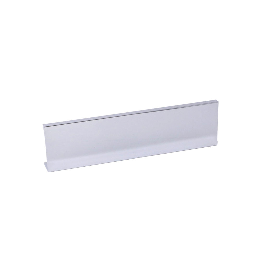 Pride Industrial P1806PC 6" Aluminum Tab Cabinet Pull with 4-2/5" Center to Center Polished Chrome Finish Sparrow Supply