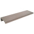 Pride Industrial P1806SN 6" Aluminum Tab Cabinet Pull with 4-2/5" Center to Center Satin Nickel Finish Sparrow Supply