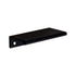 Pride Industrial P1876BK 3" Aluminum Tab Cabinet Pull with 2-3/8" Center to Center with #6 x 5/8" Wood Screws Matte Black Finish Sparrow Supply