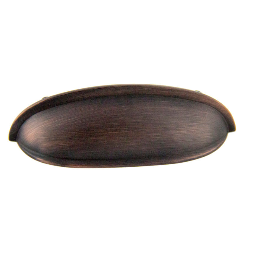 Pride Industrial P8075310B 4-1/2" Bin Cabinet Pull with 3" Center to Center Oil Rubbed Bronze Finish Sparrow Supply