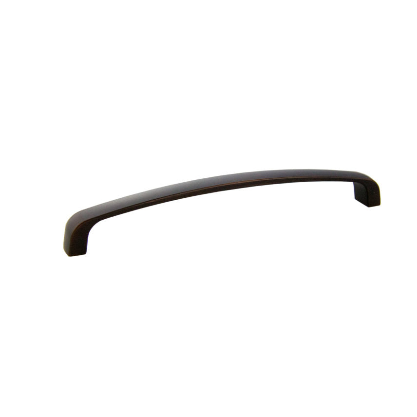 Pride Industrial P8123510B 6-3/4" Modern Cabinet Pull with 6-3/10" Center to Center Oil Rubbed Bronze Finish Sparrow Supply