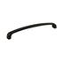 Pride Industrial P81235BK 6-3/4" Modern Cabinet Pull with 6-3/10" Center to Center Matte Black Finish Sparrow Supply