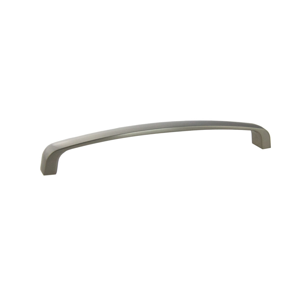 Pride Industrial P81235SN 6-3/4" Modern Cabinet Pull with 6-3/10" Center to Center Satin Nickel Finish Sparrow Supply