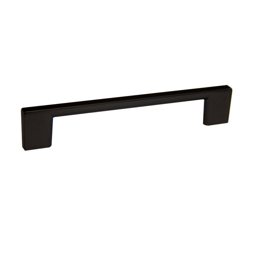 Pride Industrial P81572DP 5-7/8" Miami Cabinet Pull with 5" Center to Center Dark Pewter Finish Sparrow Supply