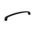 Pride Industrial P82034BK 5-1/2" Modern Cabinet Pull with 5" Center to Center Matte Black Finish Sparrow Supply