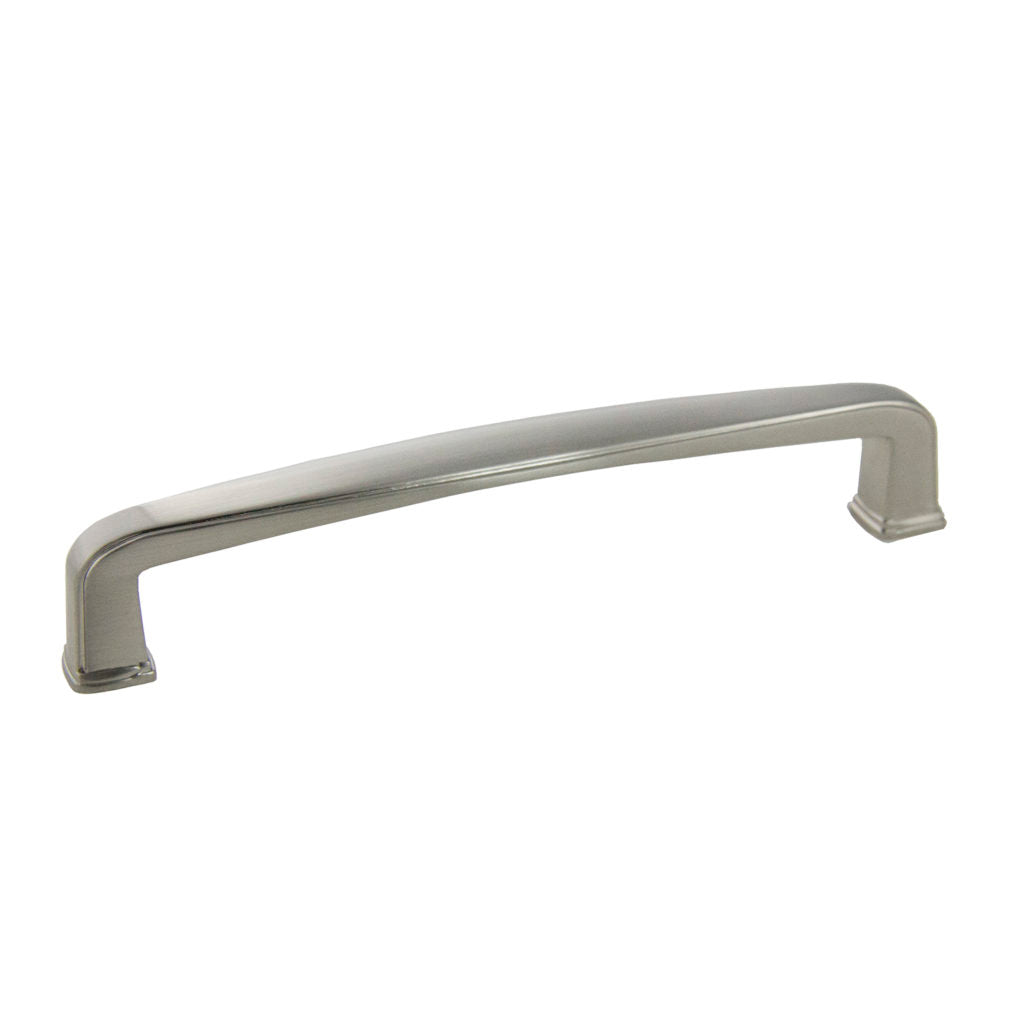 Pride Industrial P82092SN 5-1/2" Cabinet Pull with 5" Center to Center Satin Nickel Finish Sparrow Supply
