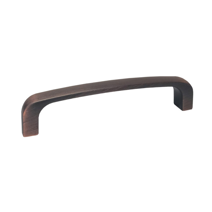 Pride Industrial P8223410B 4" Modern Cabinet Pull with 3-3/4" Center to Center Oil Rubbed Bronze Finish Sparrow Supply