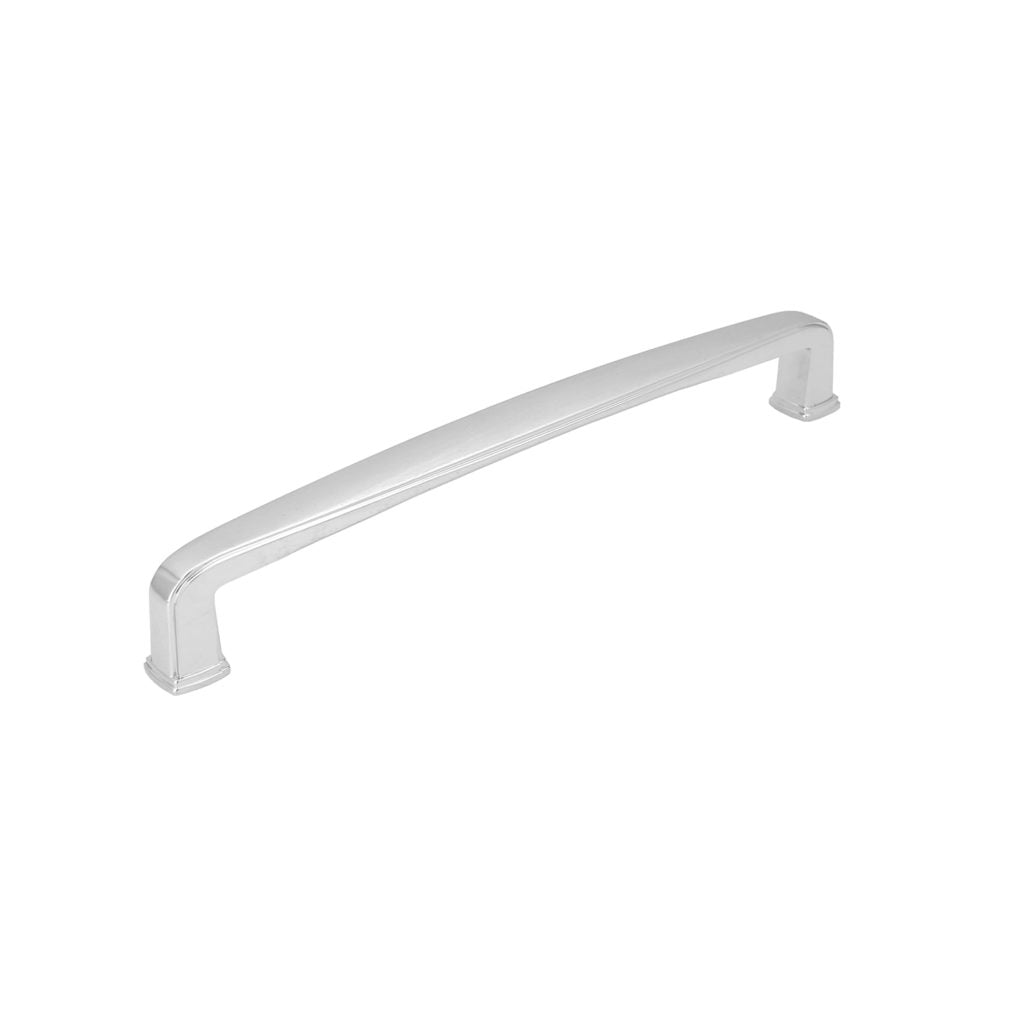 Pride Industrial P83092PC 6-3/4" Cabinet Pull with 6-3/10" Center to Center Polished Chrome Finish Sparrow Supply