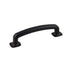 Pride Industrial P86373BK 4-1/2" Vail Cabinet Pull with 3-3/4" Center to Center Matte Black Finish Sparrow Supply