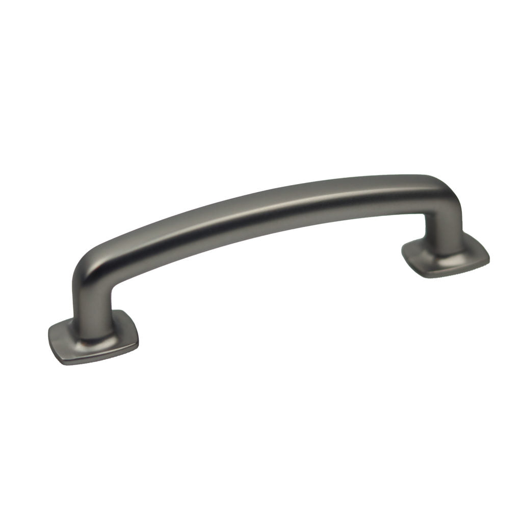 Pride Industrial P86373DP 4-1/2" Vail Cabinet Pull with 3-3/4" Center to Center Dark Pewter Finish Sparrow Supply
