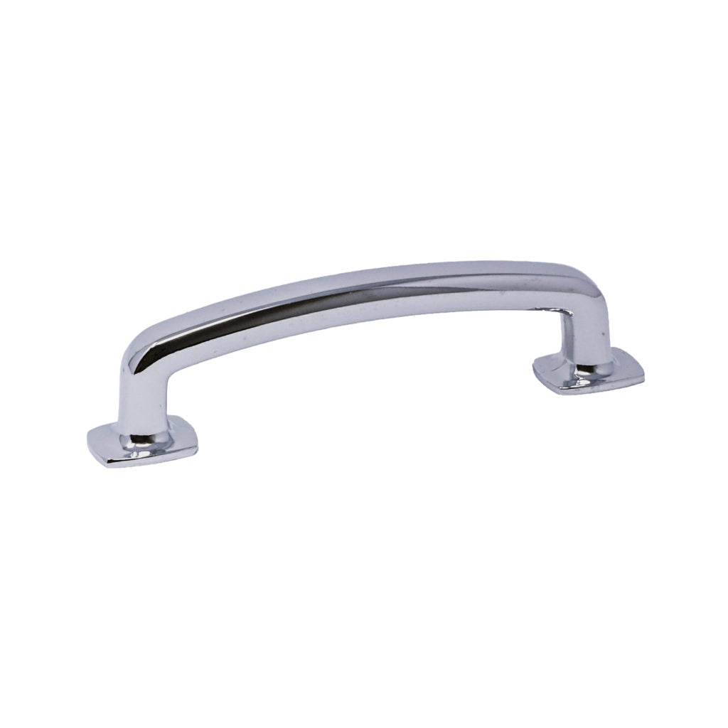 Pride Industrial P86373PC 4-1/2" Vail Cabinet Pull with 3-3/4" Center to Center Polished Chrome Finish Sparrow Supply
