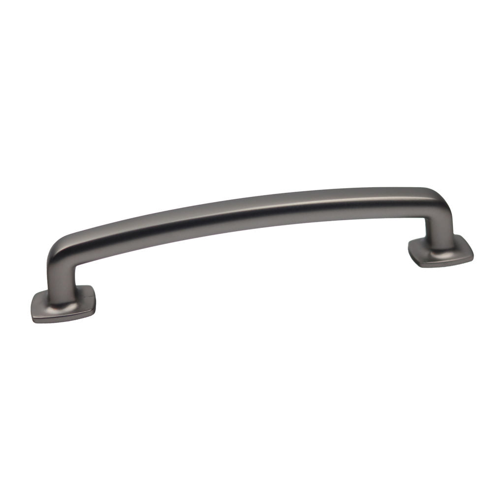 Pride Industrial P86374DP 5-3/4" Vail Cabinet Pull with 5" Center to Center Dark Pewter Finish Sparrow Supply