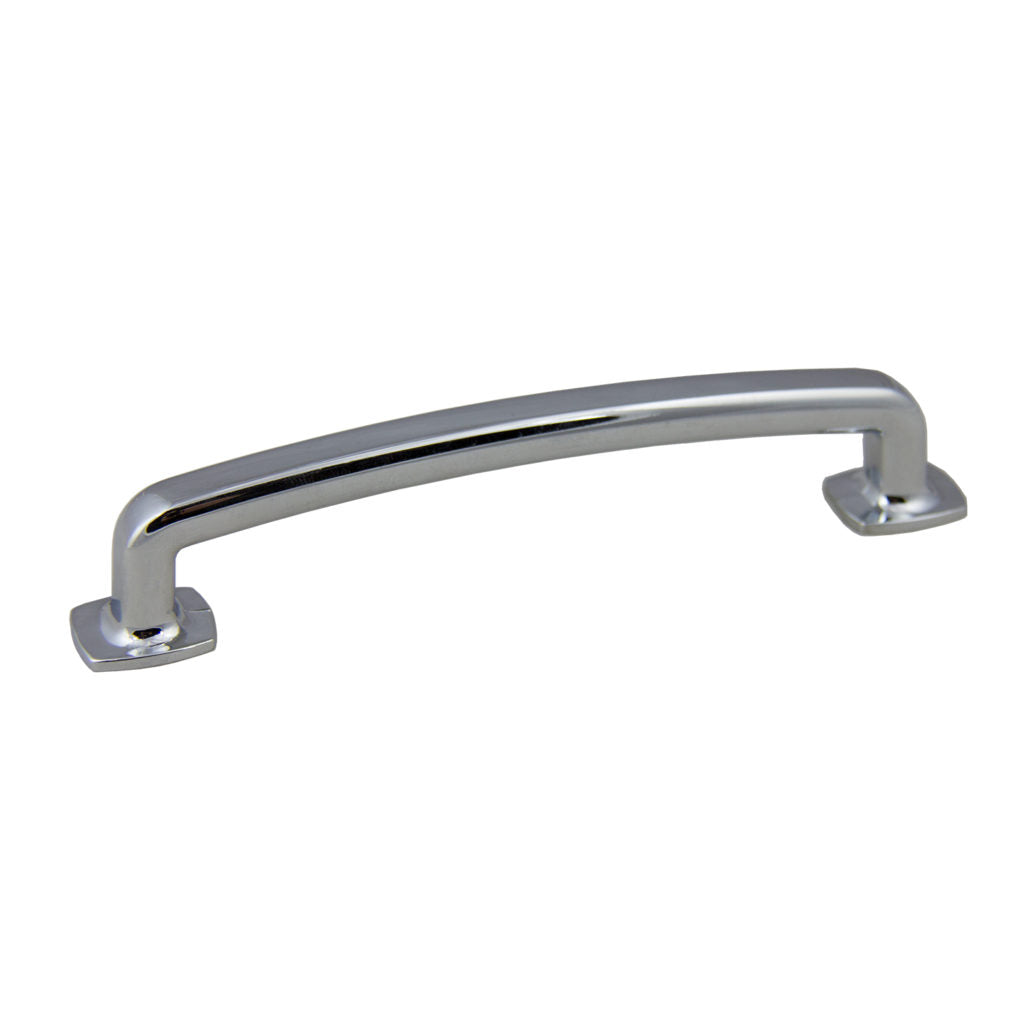 Pride Industrial P86374PC 5-3/4" Vail Cabinet Pull with 5" Center to Center Polished Chrome Finish Sparrow Supply
