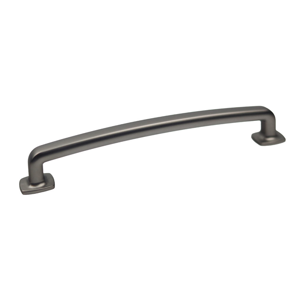 Pride Industrial P86375DP 7" Vail Cabinet Pull with 6-3/10" Center to Center Dark Pewter Finish Sparrow Supply