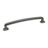 Pride Industrial P86375DP 7" Vail Cabinet Pull with 6-3/10" Center to Center Dark Pewter Finish Sparrow Supply