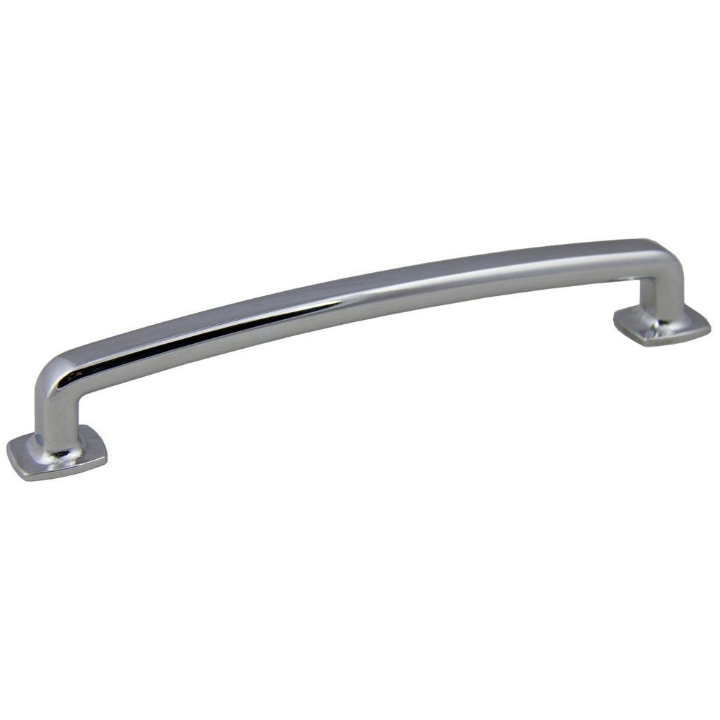 Pride Industrial P86375PC 7" Vail Cabinet Pull with 6-3/10" Center to Center Polished Chrome Finish Sparrow Supply
