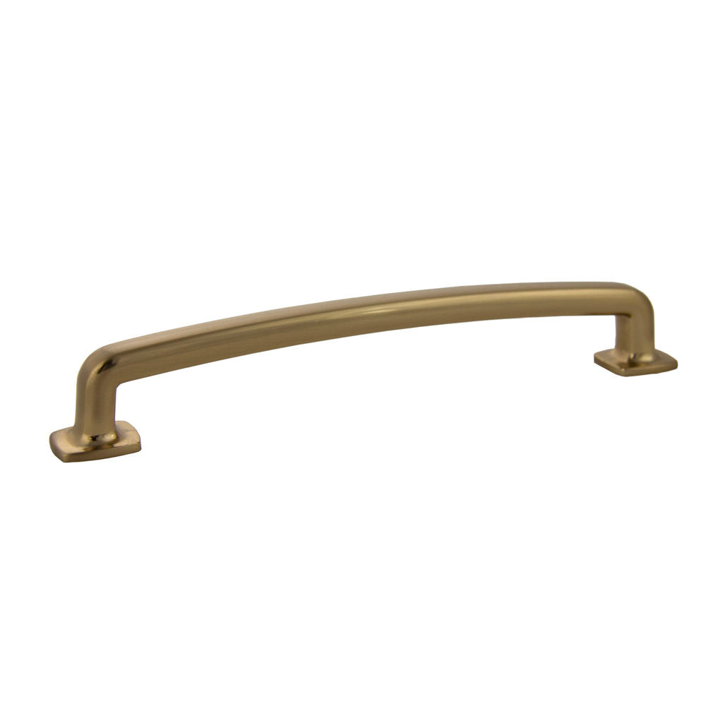 Pride Industrial P86375RG 7" Vail Cabinet Pull with 6-3/10" Center to Center Rose Gold Finish Sparrow Supply