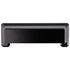 Pride Industrial P90396BK 3" and 3-3/4" Center to Center Charleston Cup Cabinet Pull Matte Black Finish Sparrow Supply