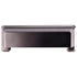 Pride Industrial P90396DP 3" and 3-3/4" Center to Center Charleston Cup Cabinet Pull Dark Pewter Finish Sparrow Supply