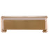 Pride Industrial P90396RG 3" and 3-3/4" Center to Center Charleston Cup Cabinet Pull Rose Gold Finish Sparrow Supply