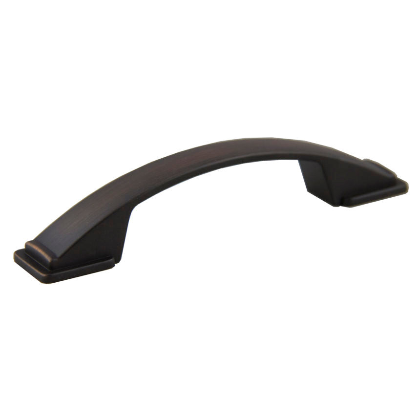 Pride Industrial P9149610B 5-1/4" St. Louis Arch Cabinet Pull with 3-3/4" Center to Center Oil Rubbed Bronze Finish Sparrow Supply